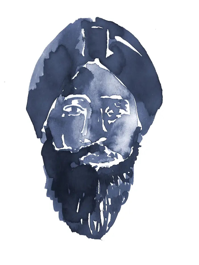 Illustration — Mr Blue