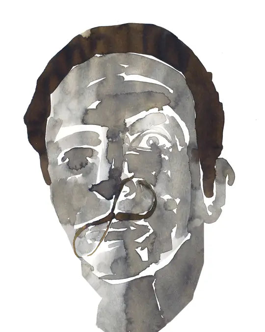 Illustration — a portrait