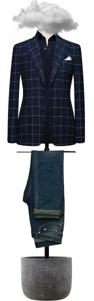 8294KNIT009Midjeans