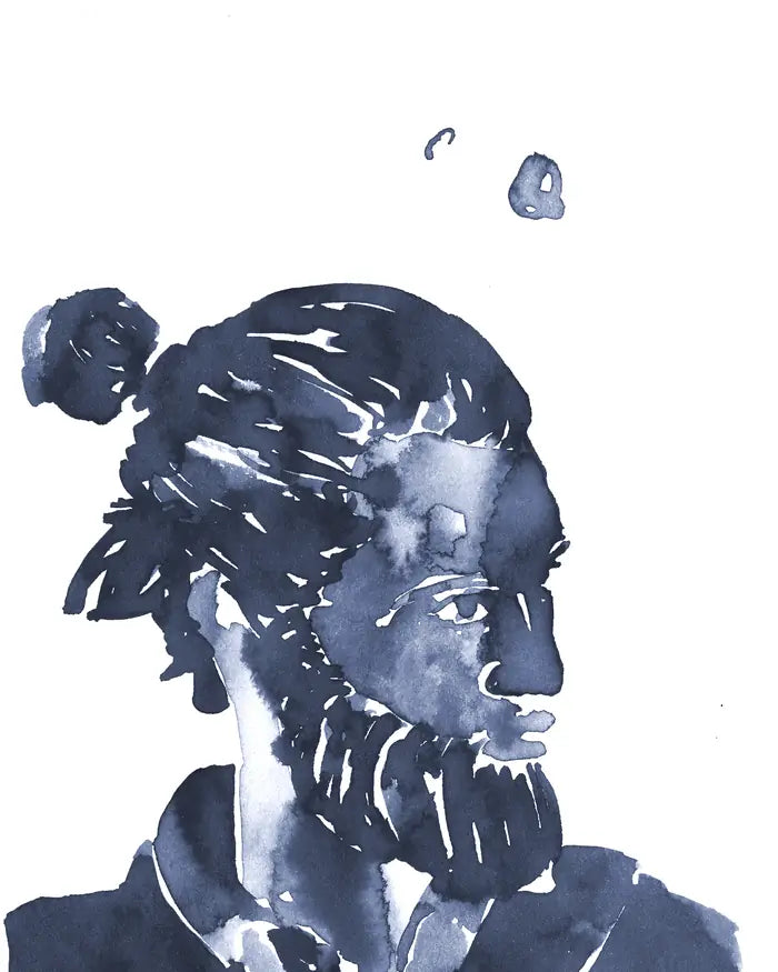 Illustration — a figure in a Butch suit